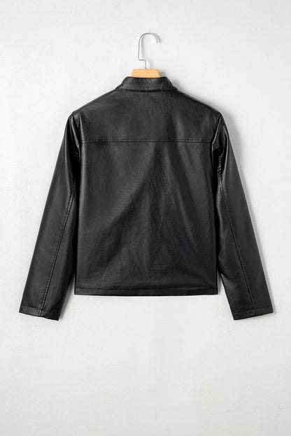 Shadow Luxe Moto Jacket