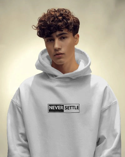 Never Settle Classic Hoodie